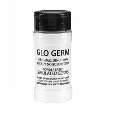 Glo Germ pulver (fluoreserende pulver), 50 g
