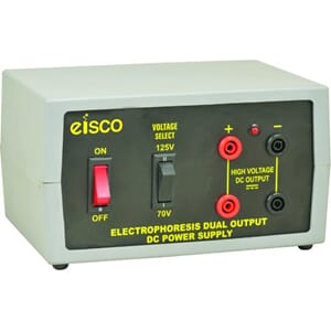 Strømkilde, elektroforese, 70/125 V