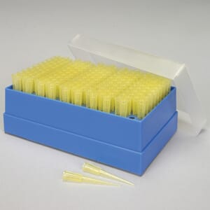 Spisser til mikropipetter (inntil 100 µL)  i boks