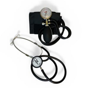 Blodtrykksmåler aneroid m/ stetoskop