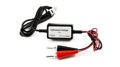 Spenningssensor, differensial for datalogger