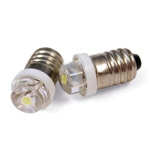 LED lampe, 3-12 V, E10