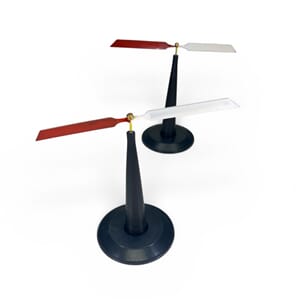 Holder m/ magnetnål, komplett sett, 2 stk