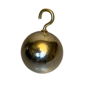 Pendelkule av stål med krok