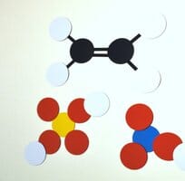 Molekylmodell Bright, demonstrasjon