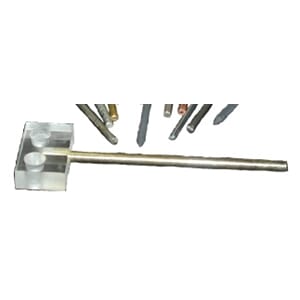 Elektrodeholder for runde elektroder