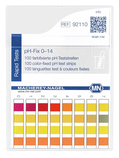 pH-papir, pH-Fix 0-14, MN-presisjon