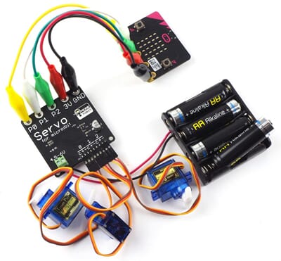 Servomotor, sett for micro:bit