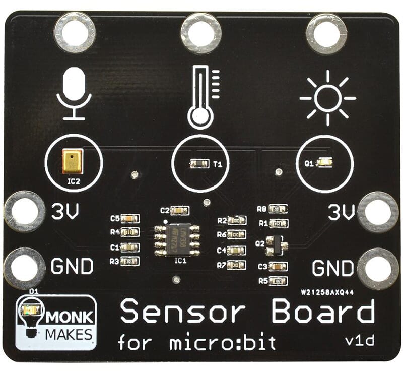 Sensor kort for micro:bit - FYBIKON