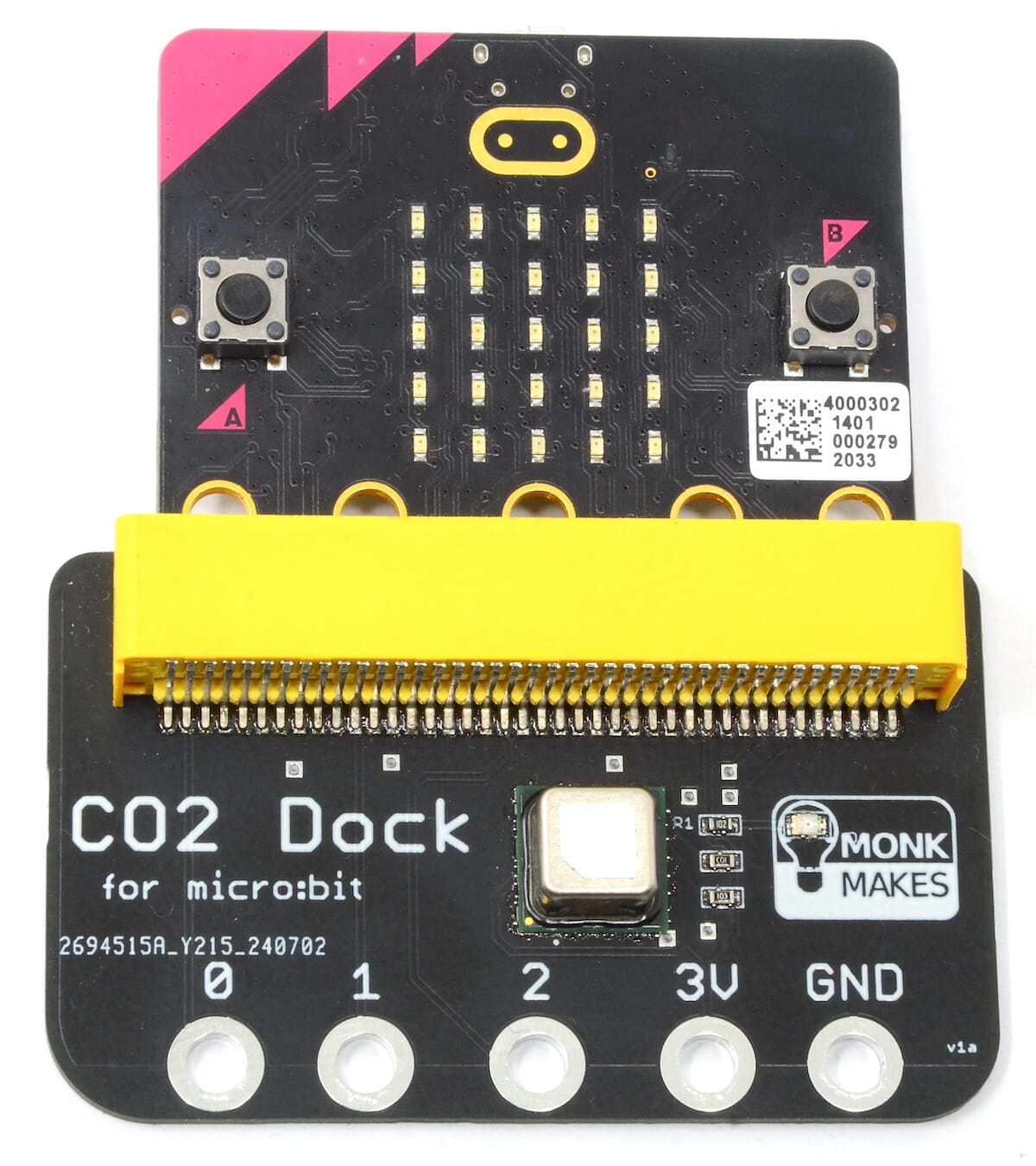 Gas Sensor Micro Bit CO2-sensor med connector til micro:bit - FYBIKON