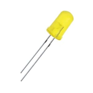 Lysdiode, gul, pk. á 100 stk